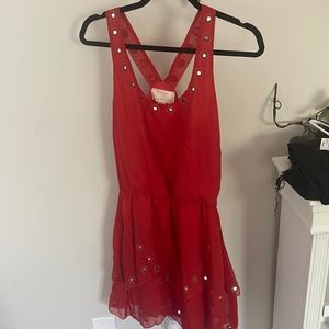 Blood orange dress